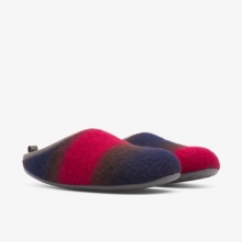 Camper Twins Slippers Black / Red - Mens Singapore VFPHPC-159